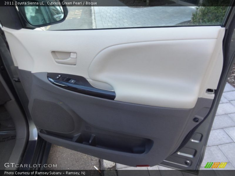 Door Panel of 2011 Sienna LE