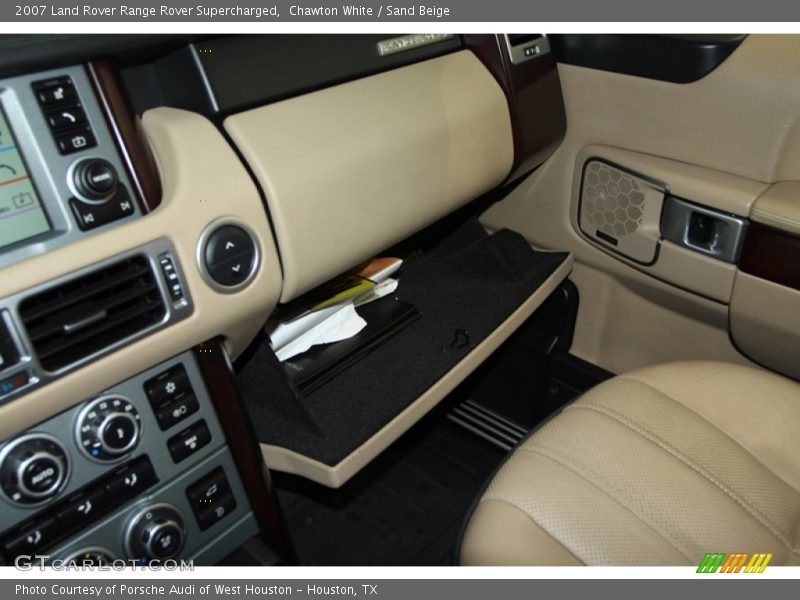 Chawton White / Sand Beige 2007 Land Rover Range Rover Supercharged