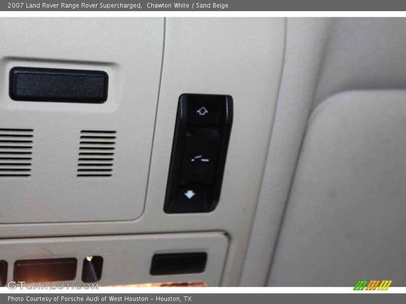 Chawton White / Sand Beige 2007 Land Rover Range Rover Supercharged