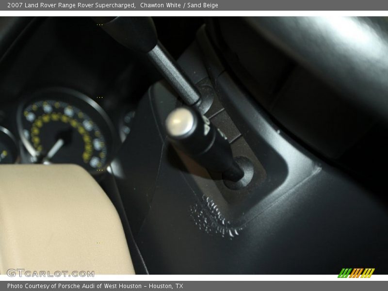 Chawton White / Sand Beige 2007 Land Rover Range Rover Supercharged