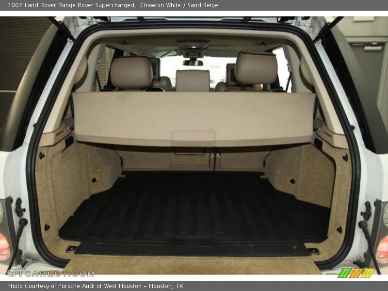 Chawton White / Sand Beige 2007 Land Rover Range Rover Supercharged