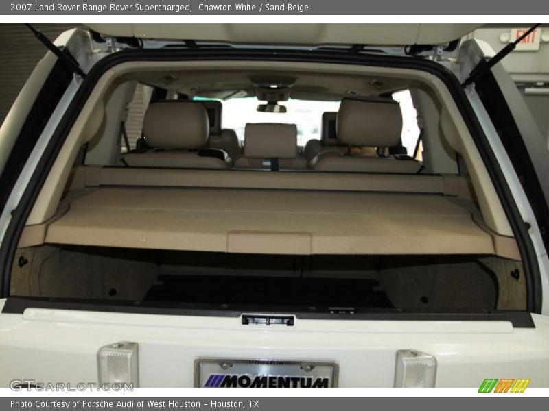 Chawton White / Sand Beige 2007 Land Rover Range Rover Supercharged