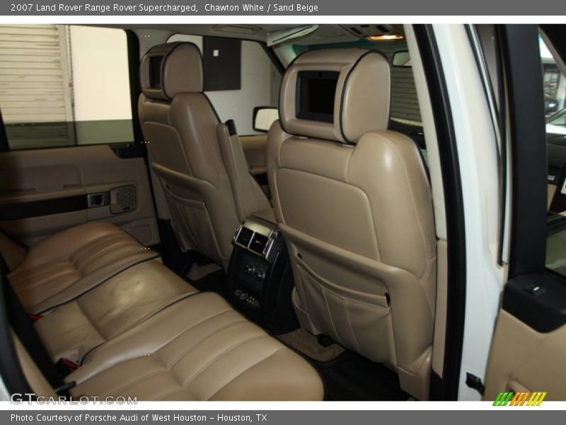 Chawton White / Sand Beige 2007 Land Rover Range Rover Supercharged