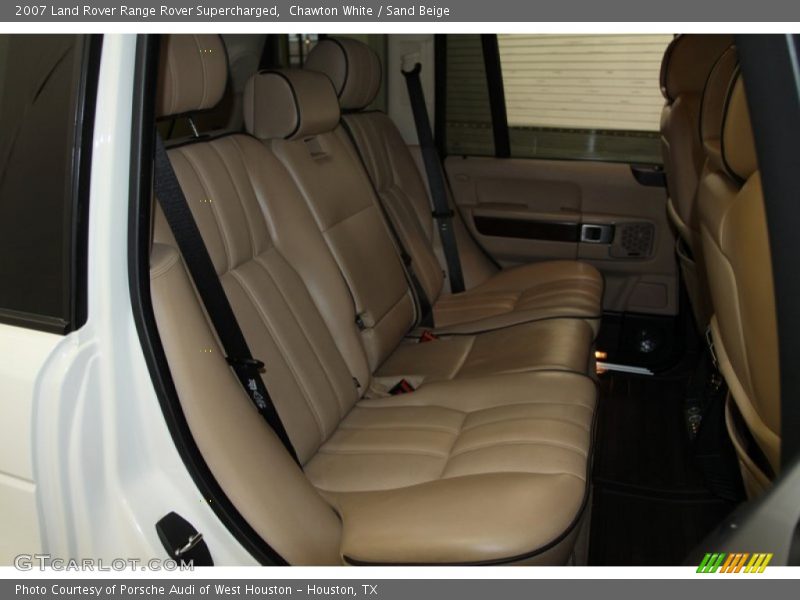 Chawton White / Sand Beige 2007 Land Rover Range Rover Supercharged