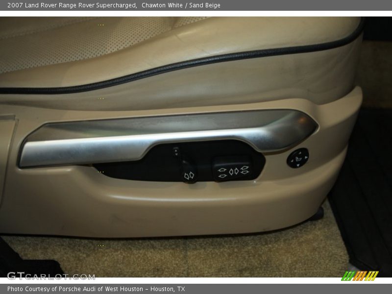 Chawton White / Sand Beige 2007 Land Rover Range Rover Supercharged