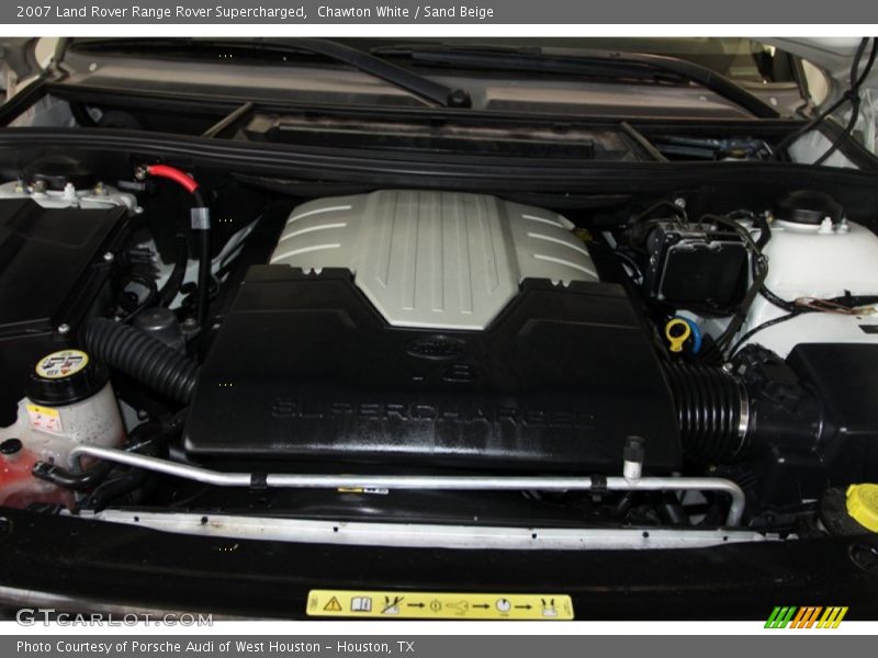 Chawton White / Sand Beige 2007 Land Rover Range Rover Supercharged