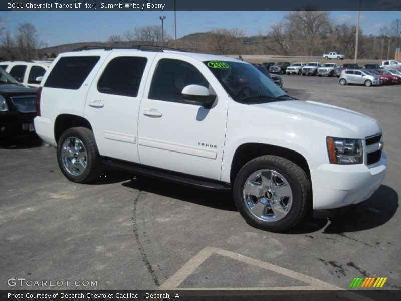 Summit White / Ebony 2011 Chevrolet Tahoe LT 4x4