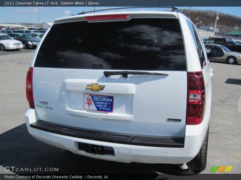 Summit White / Ebony 2011 Chevrolet Tahoe LT 4x4