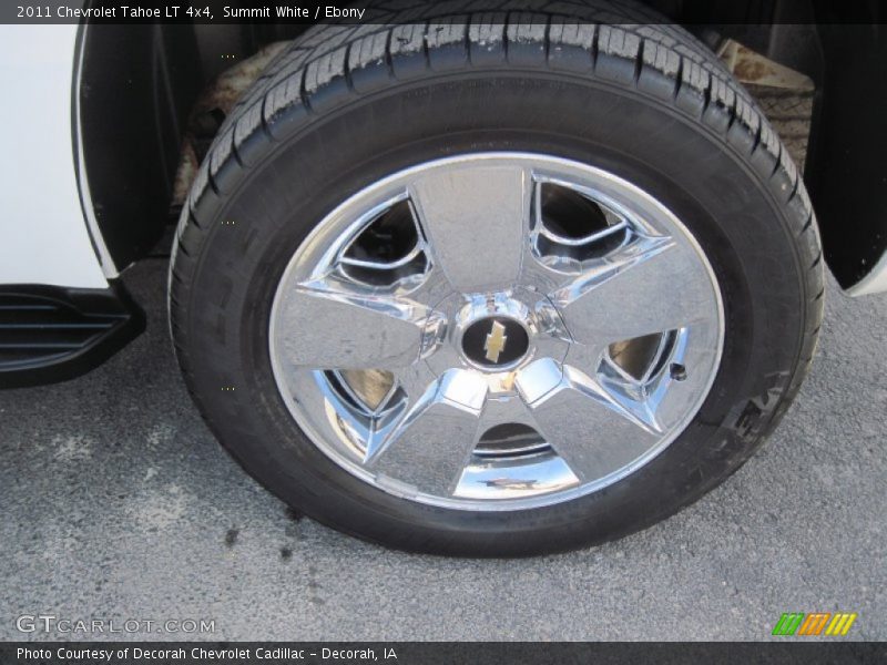 Summit White / Ebony 2011 Chevrolet Tahoe LT 4x4
