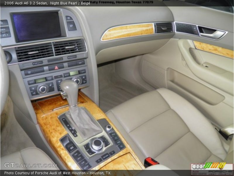 Night Blue Pearl / Beige 2006 Audi A6 3.2 Sedan