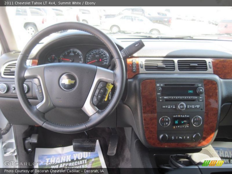 Summit White / Ebony 2011 Chevrolet Tahoe LT 4x4