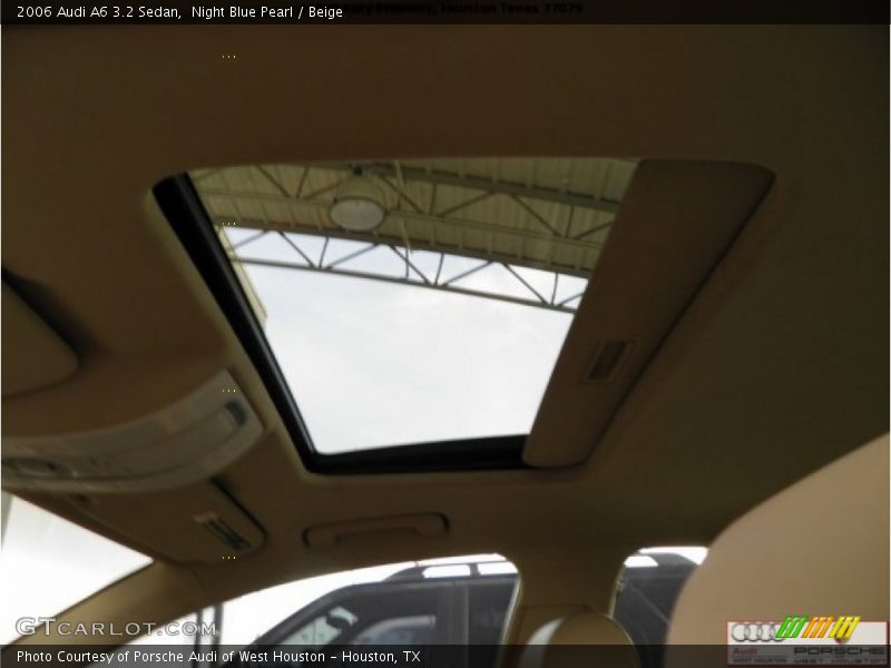 Night Blue Pearl / Beige 2006 Audi A6 3.2 Sedan