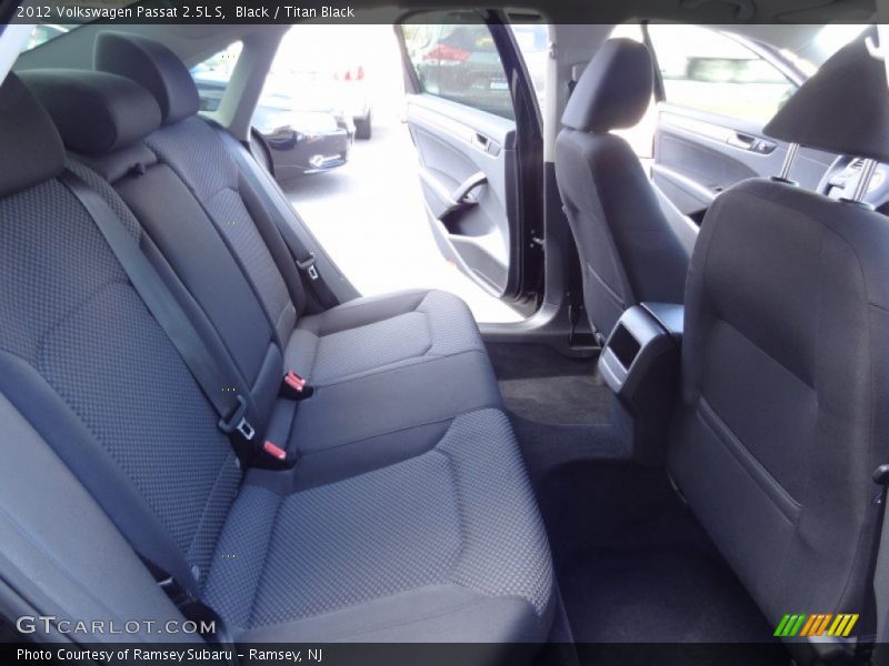 Black / Titan Black 2012 Volkswagen Passat 2.5L S