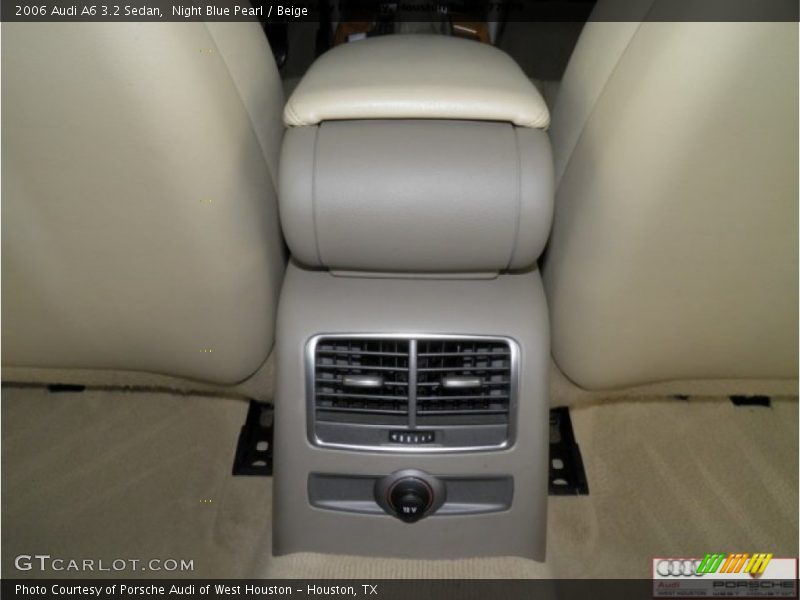 Night Blue Pearl / Beige 2006 Audi A6 3.2 Sedan