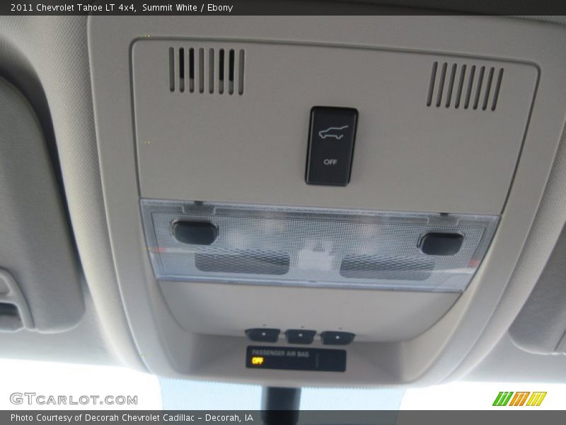 Summit White / Ebony 2011 Chevrolet Tahoe LT 4x4