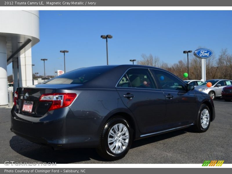 Magnetic Gray Metallic / Ivory 2012 Toyota Camry LE