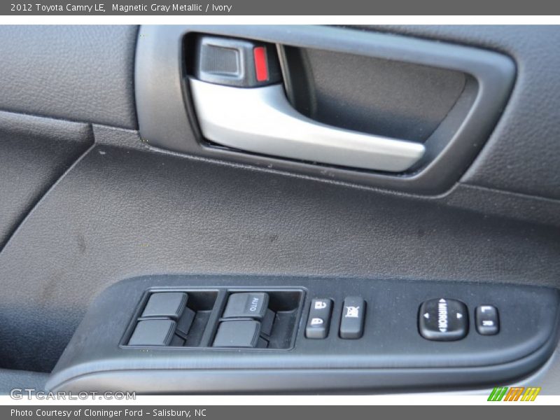 Magnetic Gray Metallic / Ivory 2012 Toyota Camry LE