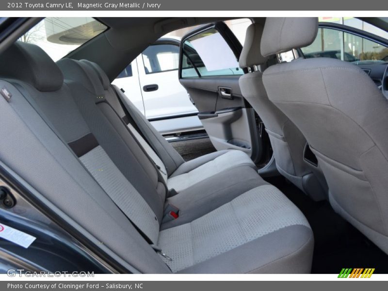 Magnetic Gray Metallic / Ivory 2012 Toyota Camry LE