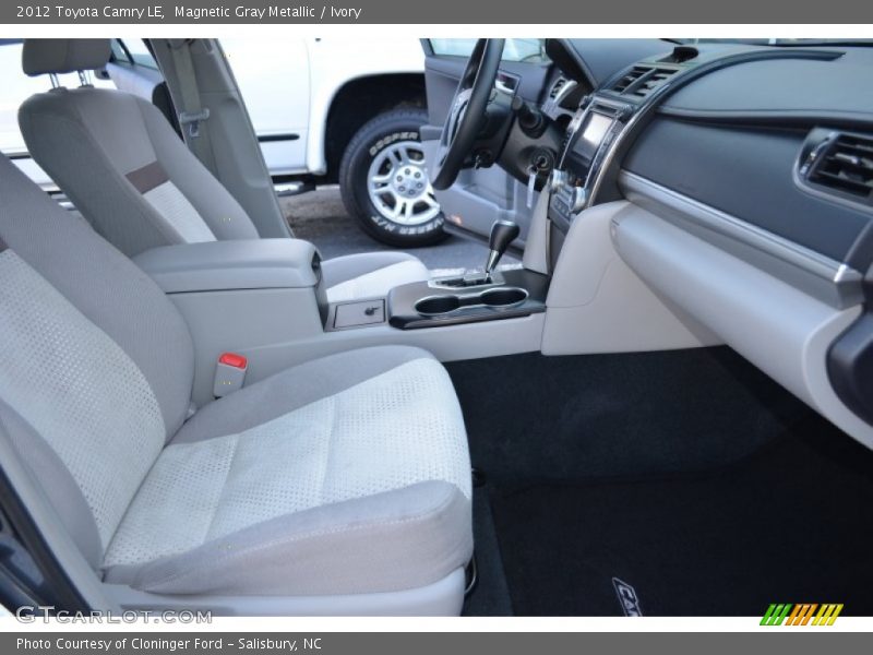 Magnetic Gray Metallic / Ivory 2012 Toyota Camry LE