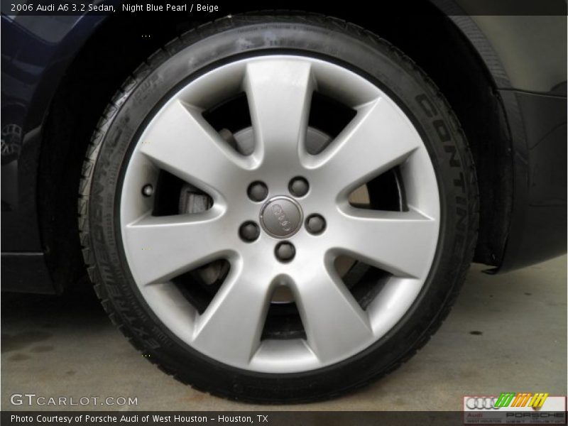 Night Blue Pearl / Beige 2006 Audi A6 3.2 Sedan