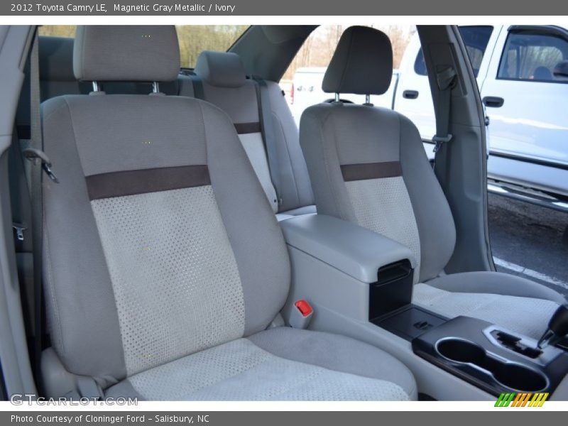 Magnetic Gray Metallic / Ivory 2012 Toyota Camry LE