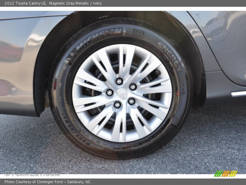 Magnetic Gray Metallic / Ivory 2012 Toyota Camry LE