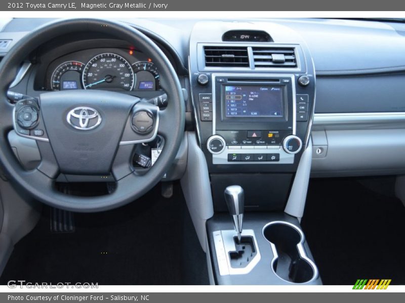 Magnetic Gray Metallic / Ivory 2012 Toyota Camry LE
