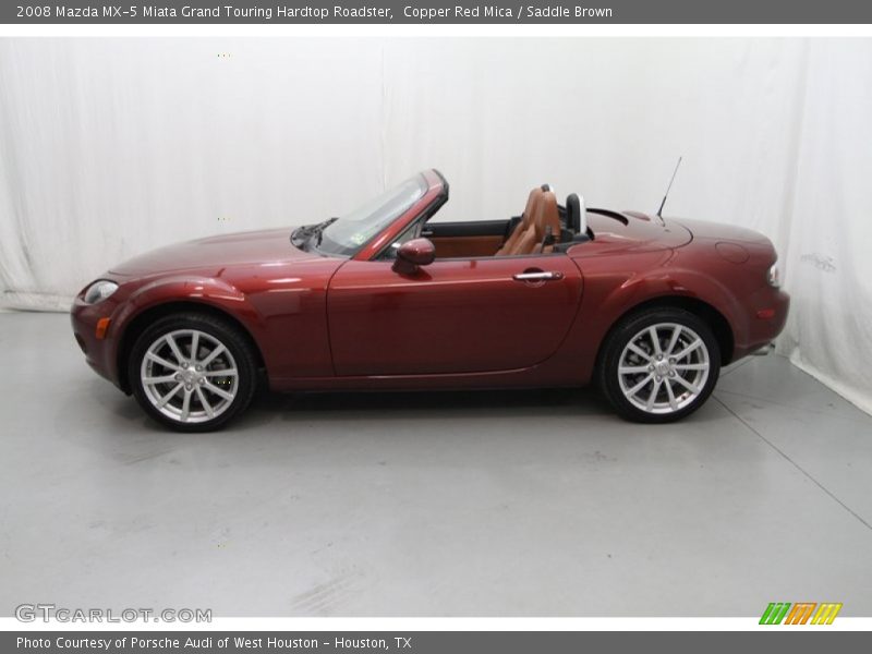  2008 MX-5 Miata Grand Touring Hardtop Roadster Copper Red Mica