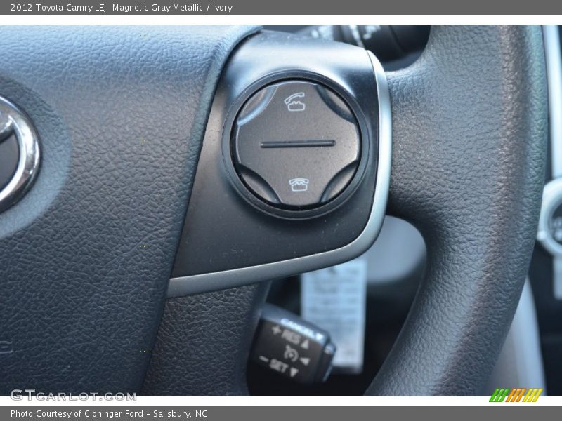 Magnetic Gray Metallic / Ivory 2012 Toyota Camry LE