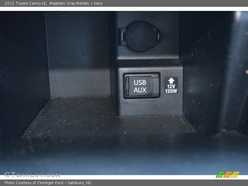 Magnetic Gray Metallic / Ivory 2012 Toyota Camry LE