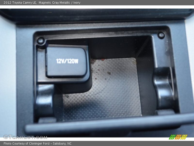 Magnetic Gray Metallic / Ivory 2012 Toyota Camry LE