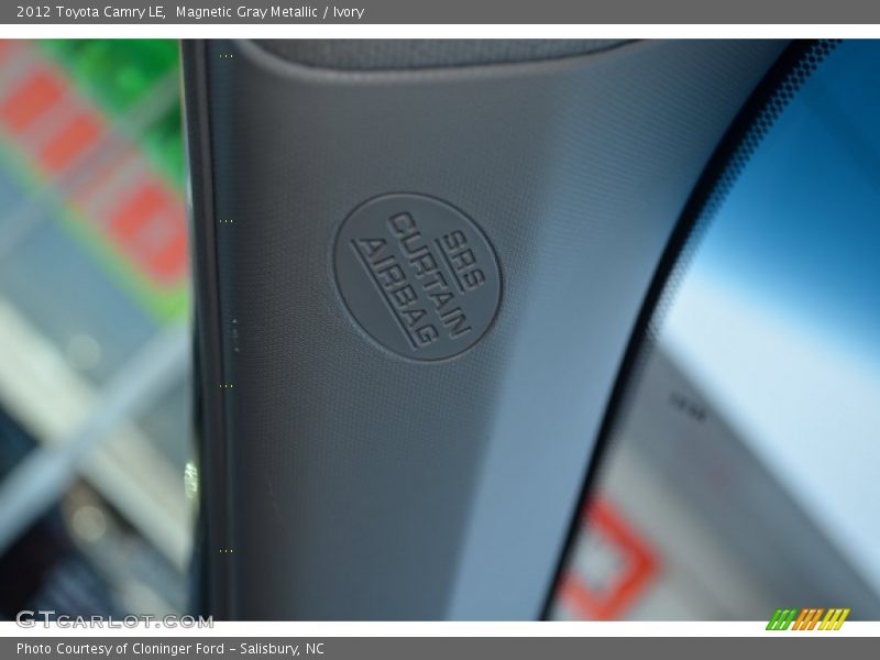 Magnetic Gray Metallic / Ivory 2012 Toyota Camry LE