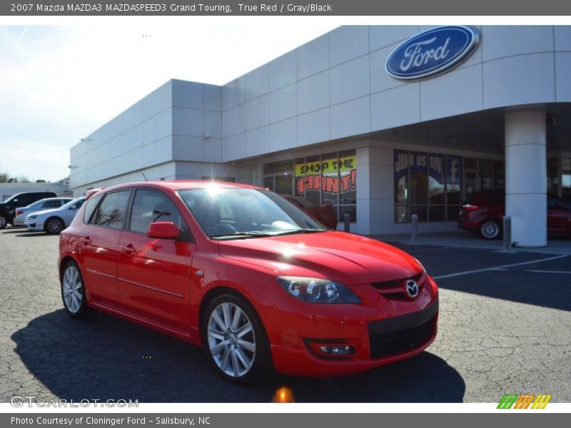 Front 3/4 View of 2007 MAZDA3 MAZDASPEED3 Grand Touring
