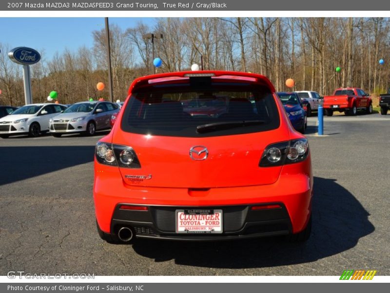 True Red / Gray/Black 2007 Mazda MAZDA3 MAZDASPEED3 Grand Touring