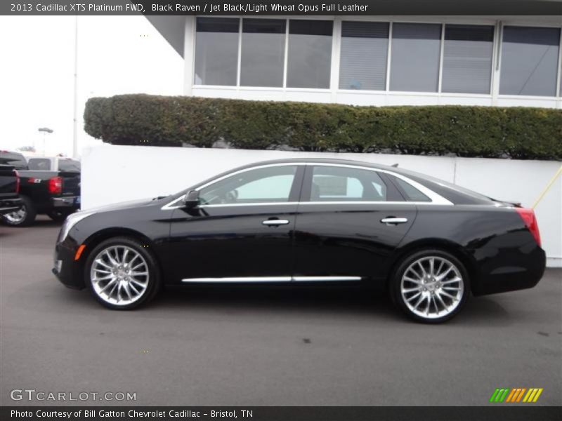 Black Raven / Jet Black/Light Wheat Opus Full Leather 2013 Cadillac XTS Platinum FWD