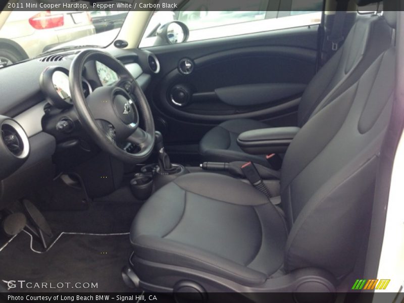 Pepper White / Carbon Black 2011 Mini Cooper Hardtop