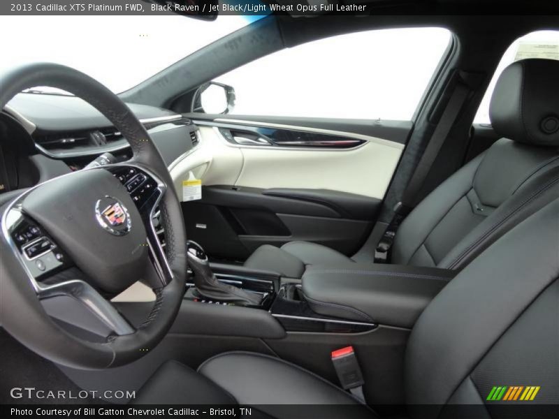 Black Raven / Jet Black/Light Wheat Opus Full Leather 2013 Cadillac XTS Platinum FWD