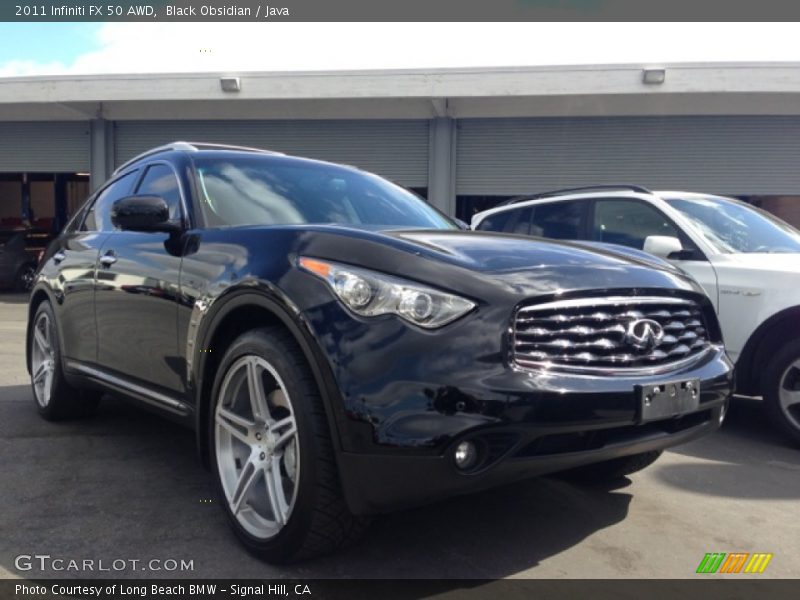 Black Obsidian / Java 2011 Infiniti FX 50 AWD