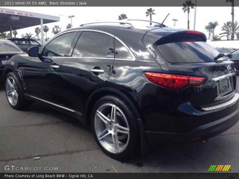 Black Obsidian / Java 2011 Infiniti FX 50 AWD