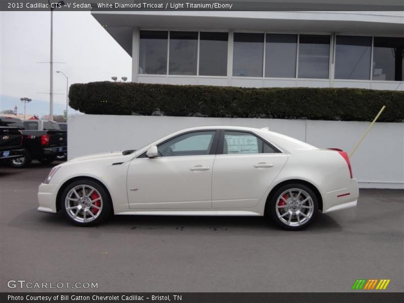  2013 CTS -V Sedan White Diamond Tricoat