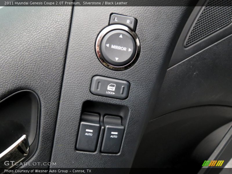 Controls of 2011 Genesis Coupe 2.0T Premium