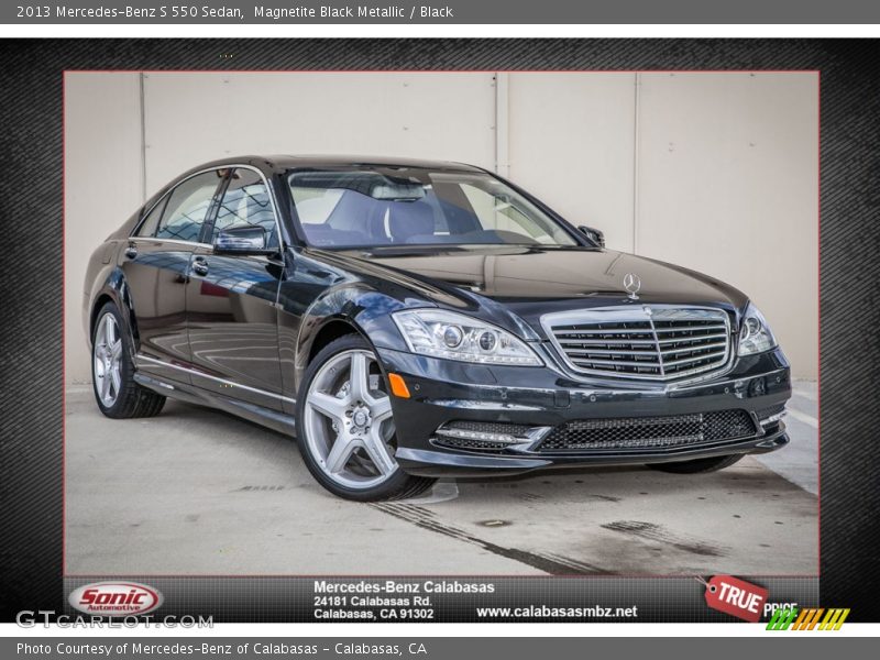 Magnetite Black Metallic / Black 2013 Mercedes-Benz S 550 Sedan