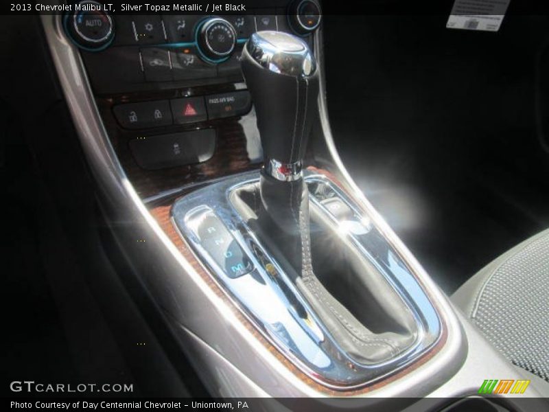 Silver Topaz Metallic / Jet Black 2013 Chevrolet Malibu LT
