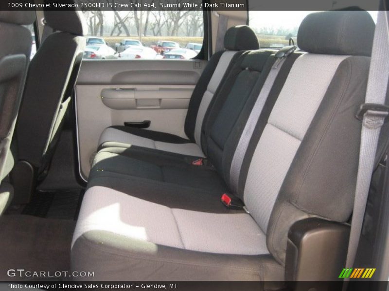 Summit White / Dark Titanium 2009 Chevrolet Silverado 2500HD LS Crew Cab 4x4
