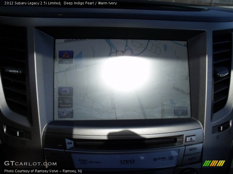 Deep Indigo Pearl / Warm Ivory 2012 Subaru Legacy 2.5i Limited