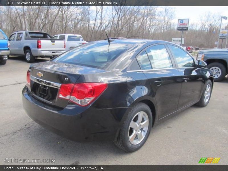 Black Granite Metallic / Medium Titanium 2013 Chevrolet Cruze LT