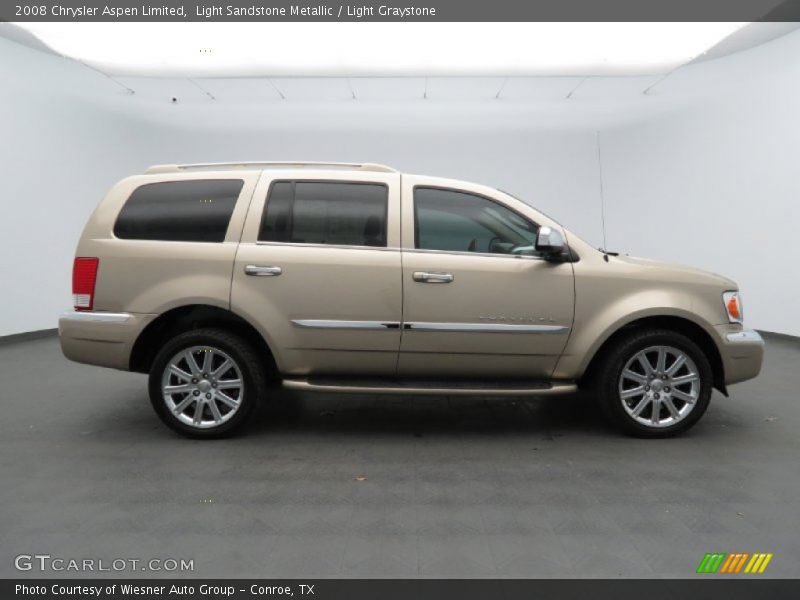 Light Sandstone Metallic / Light Graystone 2008 Chrysler Aspen Limited