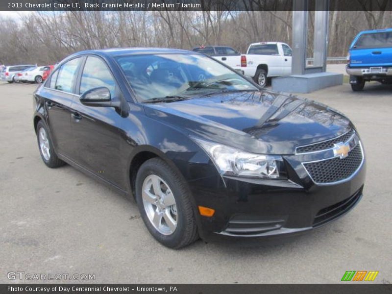 Black Granite Metallic / Medium Titanium 2013 Chevrolet Cruze LT