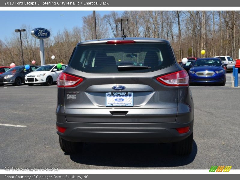 Sterling Gray Metallic / Charcoal Black 2013 Ford Escape S