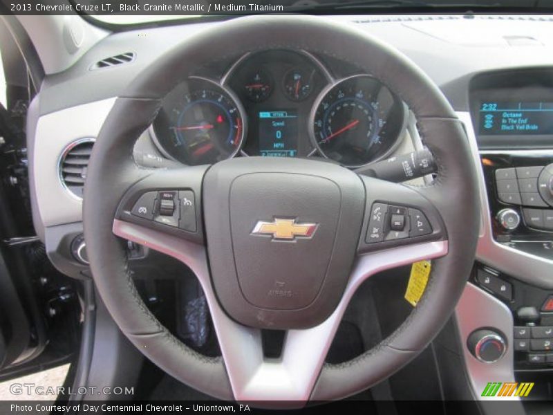 Black Granite Metallic / Medium Titanium 2013 Chevrolet Cruze LT